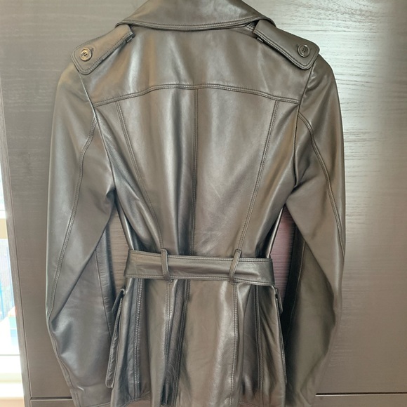 Burberry Leather Jacket - Picture 2 of 9